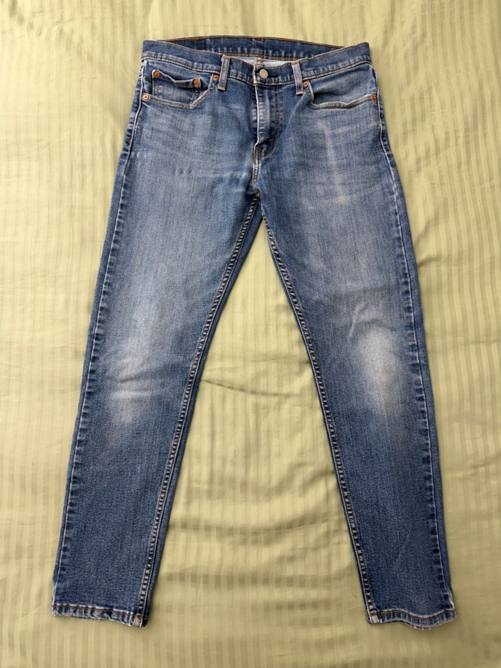 Levi's medium wash Blue Skinny Men's Jeans (510?)